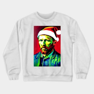 Santa Van Gogh (Celebrity Christmas) Crewneck Sweatshirt